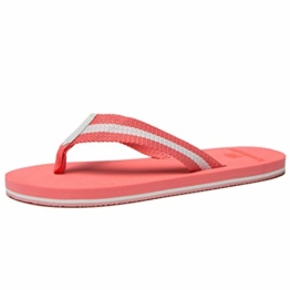 NewDenBer NDB Classic Plush Daman Flip Flips (38 EU, Rosa Pink) - 1