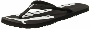 Puma Unisex-Erwachsene Epic Flip V2 Dusch- und Badeschuhe, Schwarz (Black-White), 39 EU - 5