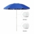 Sekey® Sonnenschirm 160 cm Marktschirm Gartenschirm Terrassenschirm Blau Rund Sonnenschutz UV20+ - 2