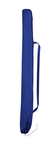 Sekey® Sonnenschirm 160 cm Marktschirm Gartenschirm Terrassenschirm Blau Rund Sonnenschutz UV20+ - 6