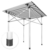 TecTake Klapptisch Campingtisch Gartentisch Campingmöbel - Diverse Modelle - (70x70x70cm (Model 401169)) - 3