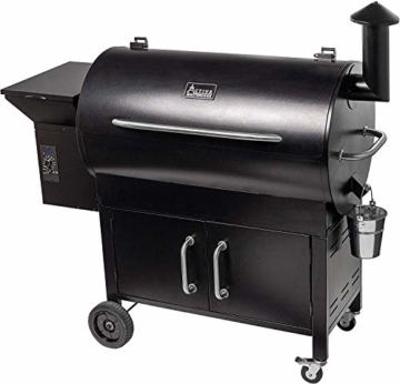 ACTIVA Grill Pelletsmoker EL Salvador XXL Grillwagen Pellet Smoker BBQ Barbeque Räuchern Smoken Räucherofen, Pellet-Smoker, inkl. 10 KG Pellets - 1