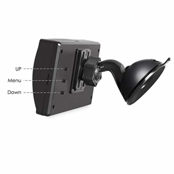 AUTO-VOX M1 Rückfahrkamera mit Monitor, IP68 wasserdichte AutoKamera für Einparkhilfe Rückfahrhilfe mit Stabiler Signalübertragung, 4.3'' TFT LCD Rückansicht Bildschirm - 5