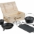 BBQ-Toro Dutch Oven Set in Holzkiste mit Dutch Oven und mehr | Gusseisen - bereits eingebrannt (7-teilig) - 1