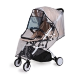 bemece Universal Regenschutz für Kinderwagen, Regenverdeck für buggy, Bequemes Zugangsfenster, Gute Luftzirkulation, Schadstofffrei - 1