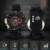 CWYPB Survival Armbacelet Watch, Multifunktionale Notfall-Welt-Outdoor-Umbrella Rope Woven Uhren mit Paracord Whistle Fire Starter Compass und Thermometer Gear,C - 4