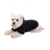 GOODS+GADGETS Schwarzer Hundemantel mit Kapuze; Schicke Hunde-Jacke Hundeanorak für Ihren Hund; Größe L (41cm) - 3