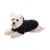 GOODS+GADGETS Schwarzer Hundemantel mit Kapuze; Schicke Hunde-Jacke Hundeanorak für Ihren Hund; Größe L (41cm) - 3