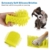 Idepet Hunde Pfote Reiniger,Haustier Pfotenreiniger mit Handtuch Dog Paw Cleaner für Hunde Katzen Massage Pflege Schmutzige Klauen (Grün) - 3