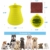 Idepet Hunde Pfote Reiniger,Haustier Pfotenreiniger mit Handtuch Dog Paw Cleaner für Hunde Katzen Massage Pflege Schmutzige Klauen (Grün) - 9