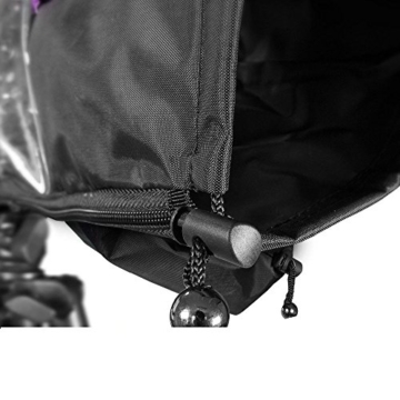 Kingwon Kamera-Regenjacke, Regenjacke, wasserdicht, Regenschutz für Canon, Nikon, Sony, Olympus, Panasonic und Pentax Digitale Spiegelreflexkameras - 6