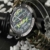 Outdoor-Uhren Multifunktion Tarnung Sportuhr Kompass Thermometer Armbanduhren für Herren Nylonband, Grün - 5