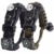 Paracord Survival Armband Kit für Herren Damen, Survival Armband mit Feuerstein + Kompass + Thermome (Schwarz + Armeegrün) - 1