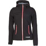 Planam Damen Sofshell Jacke Winter Unit, größe XS, schwarz / rot / mehrfarbig, 3735040 - 1