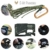 Professionelles Militär Survival Kit Komplett Dritte Generation Notfall Berg Trekking Wandern Outdoor 11in1 Taschenlampe Armband Paracord Handlich Multifunktion Feuerstahl Messer Reise Camping Scout - 9
