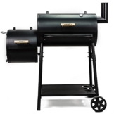 TAINO XL Smoker Bayamo BBQ GRILLWAGEN Holzkohle Grill Grillkamin Standgrill Räucherofen Grilllok - 1