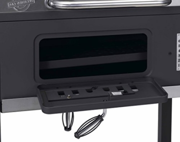 Tepro Grillwagen Toronto XXL Holzkohlegrill, Anthrazit/Edelstahl - 6