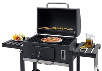 Tepro Grillwagen Toronto XXL Holzkohlegrill, Anthrazit/Edelstahl - 7
