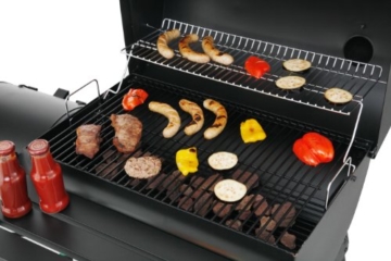 Tepro Holzkohlengrill Smoker Biloxi, Schwarz - 10