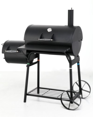 Tepro Holzkohlengrill Smoker Biloxi, Schwarz - 2