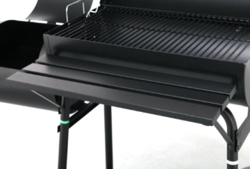 Tepro Holzkohlengrill Smoker Biloxi, Schwarz - 4