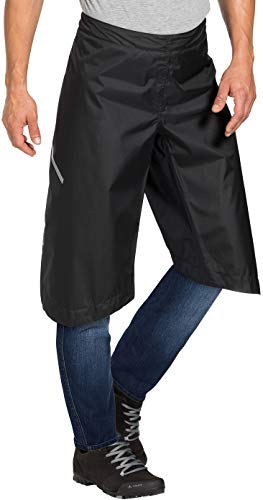 VAUDE Accessories Bike Chaps, Überzieh-Hose für den Radsport, black, XS/S, 412570105200 - 2