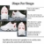 Fbestxie 2 in 1 Laufschuhe Turnschuhe Rädern Deformation Skateboard Schuhe Verstellbares Räder Skateboardschuhe Doppelrad,White red,38 - 4