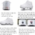 FLY FLU Schuhe Mit Rollen Skateboardschuhe,Inline-Skate,2-in-1-Mehrzweckschuhe,Verstellbare Quad-Rollschuh-Stiefel-Männliche Und Weibliche Paare 35-43EU,White-38 - 2