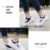 NNN Sportschuhe Skateboard Outdoor Gymnastik Turnschuhe Jungen Mädchen Freizeitschuh Schuhe Mit Rollen Drucktaste Einstellbare Skateboardschuhe Für Kinder Mädchen Junge Erwachsene,White1-42… - 6