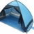 Queta Strandmuschel pop up tragbar Strandzelt für 2-3 Personen UV-Schutz für Familie BBQ Strand Garten Camping - 1
