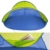 TecTake 800196 Pop Up Strandmuschel Wurfzelt 220x120x100cm mit UV Schutz - Diverse Farben - (Blau Gelb | Nr. 401680) - 2