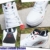 ZZ Inline-Skate Rollschuh Roller Skates Lauflernschuhe,Sneakers,2in1 Mehrzweckschuhe Schuhe Mit Rollen Skateboardschuhe,Inline-Skate,Verstellbare Quad-Rollschuh Stiefel Skateboardschuhe,White-EU34 - 6