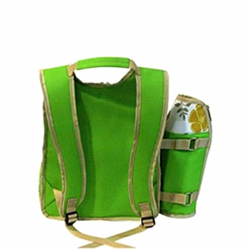 1yess Picknick-Korb Tote Super Deluxe Vier Personen Picknickrucksack Inklusive 29 Stück ESS-Set Kühlfach, um Lebensmittel frisch zu Reise/Picknick/Sport/Flight zu Halten - 4