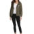 Abollria Damen Regenjacke Leichte Kurze Jacke mit Atmungsaktiv Futter Herbst wasserdichte Übergangjacken mit Kapuze - 4