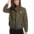 Abollria Damen Regenjacke Leichte Kurze Jacke mit Atmungsaktiv Futter Herbst wasserdichte Übergangjacken mit Kapuze - 1
