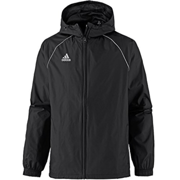 adidas Herren CORE18 RN JKT Sport Jacket, Black/White, L - 1