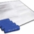 Aehma Alu Isomatte Schaummatten Schlafmatte für Camping 200x150 cm Isoliermatte Isolierdecke Faltbare Zeltmatte Bodenmatte Thermomatte Matte aus Aluminiumfolie, Ultraleicht (Silber, 200 x 150 cm) - 1