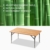 ATEPA Bamboo Klapptisch 4 Falten Tisch Mit 2 Verstellbaren Höhen Leichte Beine aus Aluminiumlegierung Anti UV Beschichtung mit Tragetasche für 2 bis 6 Personen Camping Garden - 2
