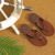 AX BOXING Zehentrenner Damen Flip Flops Schickes Einfach PU Leder Sandalen Sommerschuhe Hausschuhe Weich Strand Schwimmbad Drinnen/Draußen größe 36-42 - 7