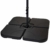 BB Sport Sonnenschirmständer 4-teilig Schirmgewicht für Ampelschirm Bodenkreuz schwarz 60 Liter / 80 kg - befüllbar mit Wasser oder Sand - 1