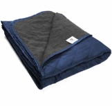 Bessport Camping Decke, Stranddecke Sanft, Sandabweisende Campingdecke, Warm Outdoor Picknickdecke Fleece 200 x 145 cm - für Camping, Outdoor, Picknicks, Reise, Terrasse und Heimnutzung (Blue) - 1