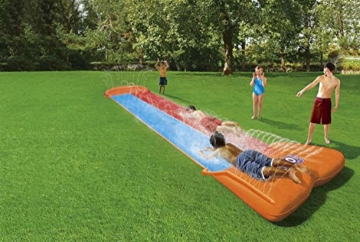 BESTWAY 52255 H2OGO Wasserrutsche Slide, Double, 549 cm Länge, Multicolor - 8
