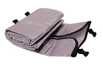 CALTER Mat ALU, Silber, 180 x 50 x 0,3 cm, KAR-ALU-01 - 2