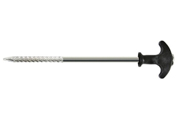CampFeuer - T-Pegs, Heringe, Erdnägel für Campingzelt, Bivvy, Anglerzelt und Pavillon, Auswahl in Menge und Länge (10 Stück à 30 cm) - 8