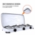 Campingkocher Camping Gaskocher 3 Flammig Campingherde mit Drehschalter, Camping Gaskocher Haltbar 59 cm x 32 cm x 9 cm Campingkocher - 2