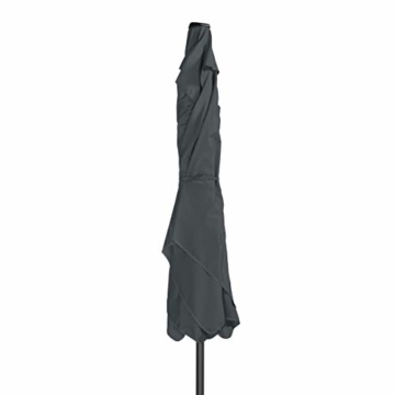 Derby Basic Lift NEO 250x200 – Rechteckiger Sonnenschirm – Höhenverstellbar – ca. 250x200 cm – Anthrazit - 6