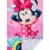 Disney Minnie Maus Strandtuch Handtuch Verschiedene Designs 70 x 140 cm, für Kinder Jungen und Mädchen, 100% Baumwolle (pink mit Blumen) - 4