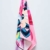 Disney Minnie Maus Strandtuch Handtuch Verschiedene Designs 70 x 140 cm, für Kinder Jungen und Mädchen, 100% Baumwolle (pink mit Blumen) - 7