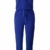 ECOWISH Damen Jumpsuit Lang V Ausschnitt Overall Sommer Ärmellos Hosenanzug Träger Playsuit Romper Blau S - 3