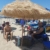 Gartenschirm Sonnenschirm Hawaii Sonnenschutz Ø 150 cm Höhenverstellbar Terrassenschirm Strandschirm strohschirm Pavillon Reise Deck Camping - 7